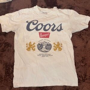 Banquet White Graphic Tee -